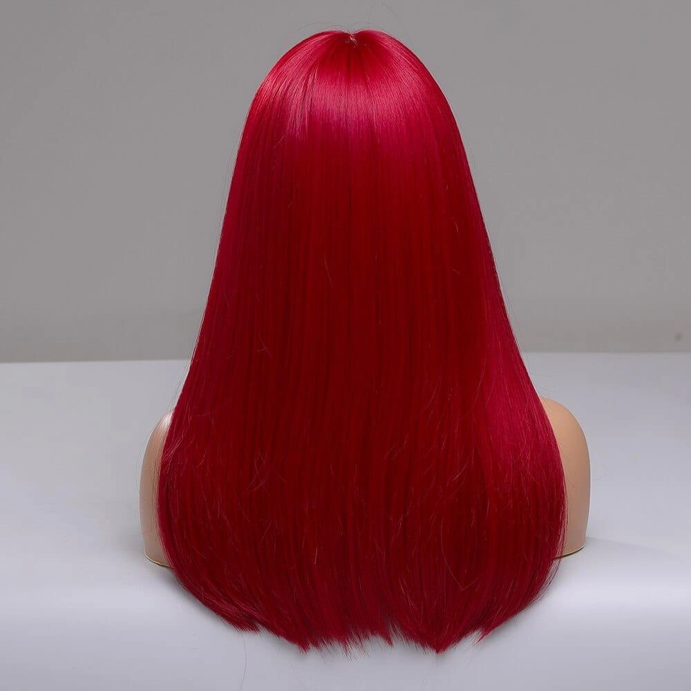 Red Hair Long Wig