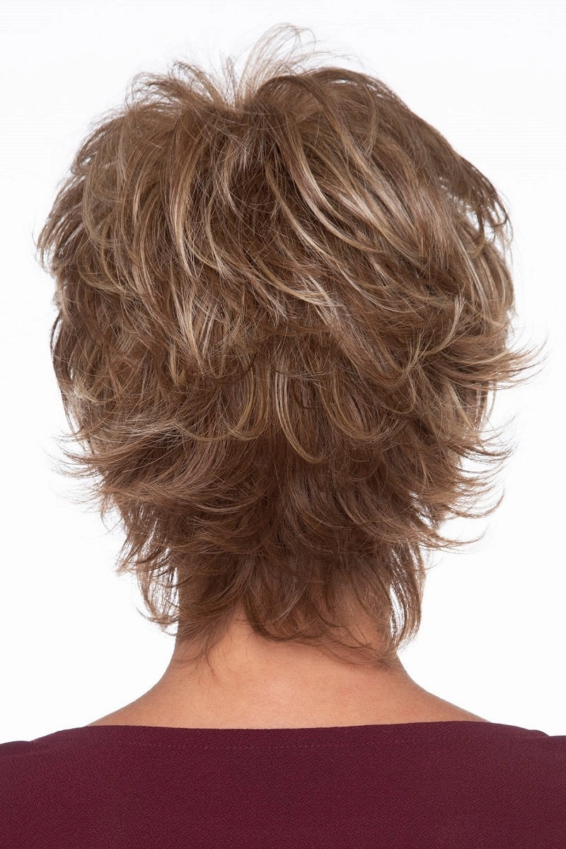 Sale - Envy Wigs - Aria - Human Hair Blend - Color: Cinnamon Raisin