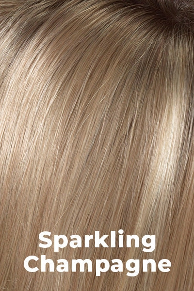Sale - Envy Wigs - Aubrey - Human Hair Blend - Color: Sparkling Champagne