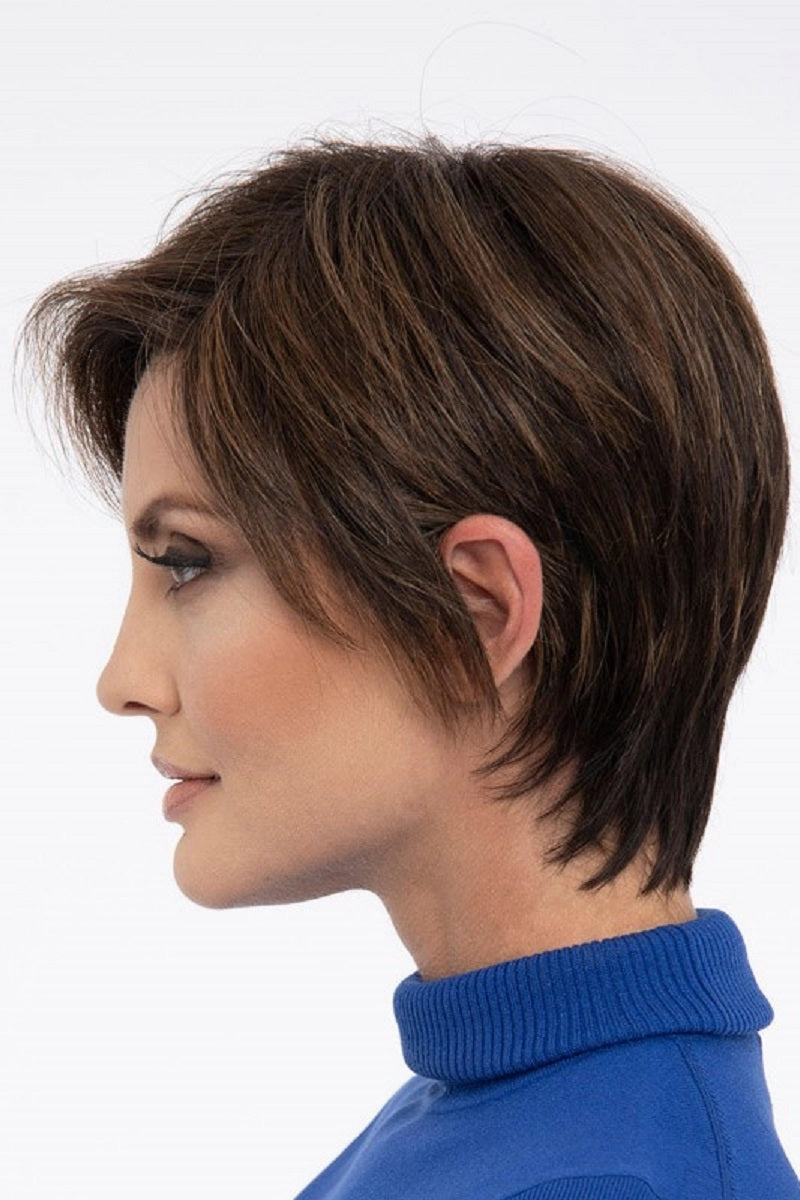 Sale - Envy Wigs - Billie - Human Hair Blend - Color: Light Brown
