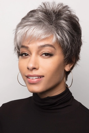 Sale - Rene of Paris Wigs - Zoe #2349 - Color: Midnite Pearl