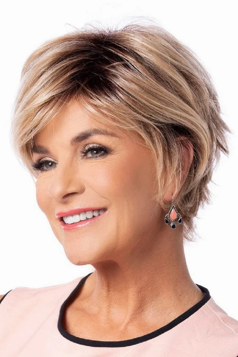Sale - Toni Brattin Wigs - Dazzling Plus HF #302 - Color: Brown Blonde