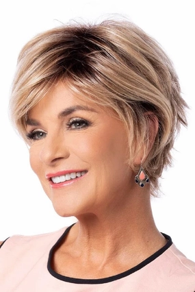 Sale - Toni Brattin Wigs - Dazzling Plus HF #302 - Color: Brown Blonde