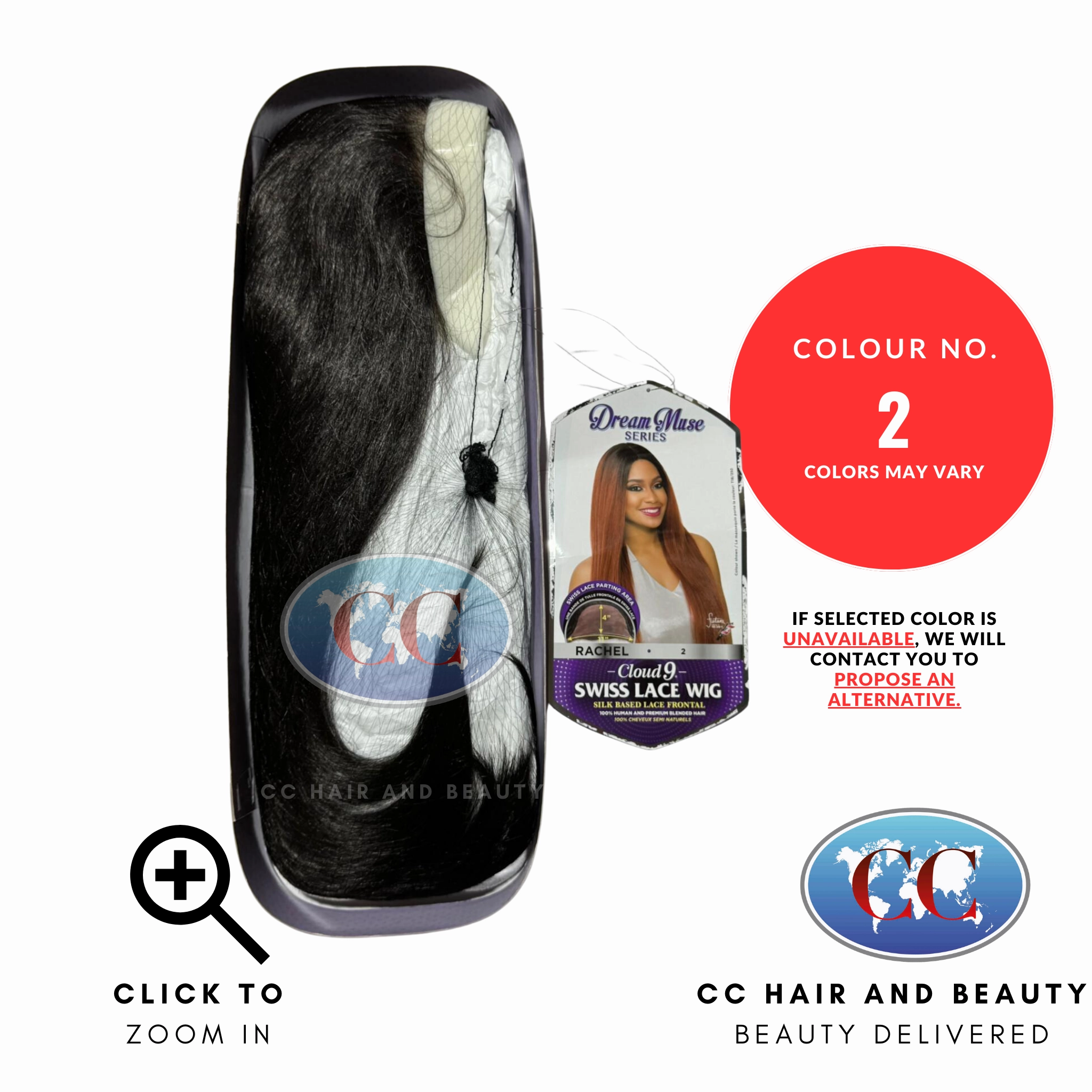 Sensationnel Cloud9 Dream Muse Series Swiss Silk Based Lace Frontal Wig - Rachel