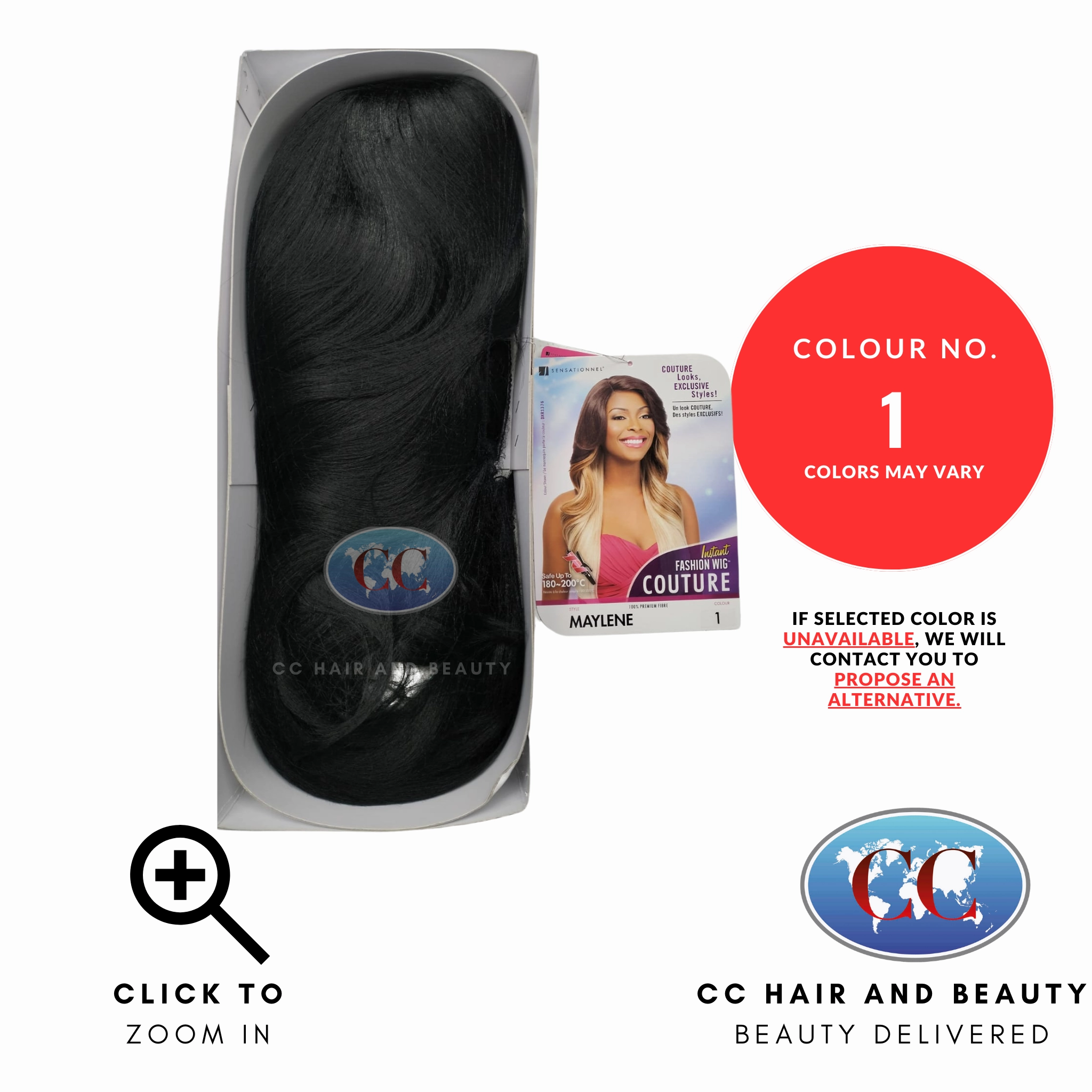 Sensationnel Synthetic Wig Instant Fashion Wig Couture - Maylene