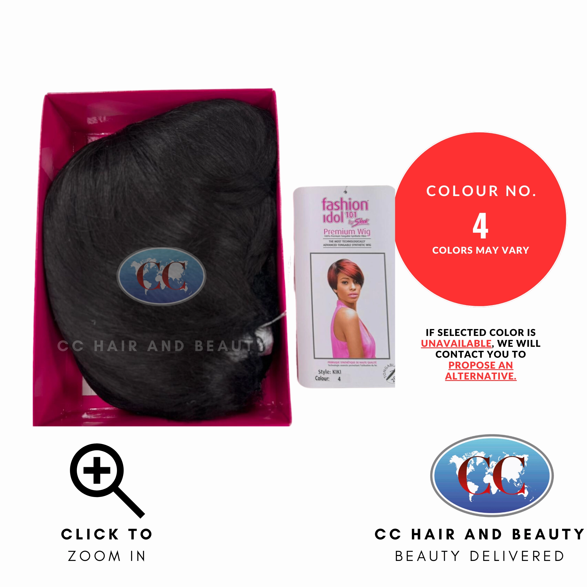 Sleek Fashion Idol Synthetic Premium Wig - Kiki
