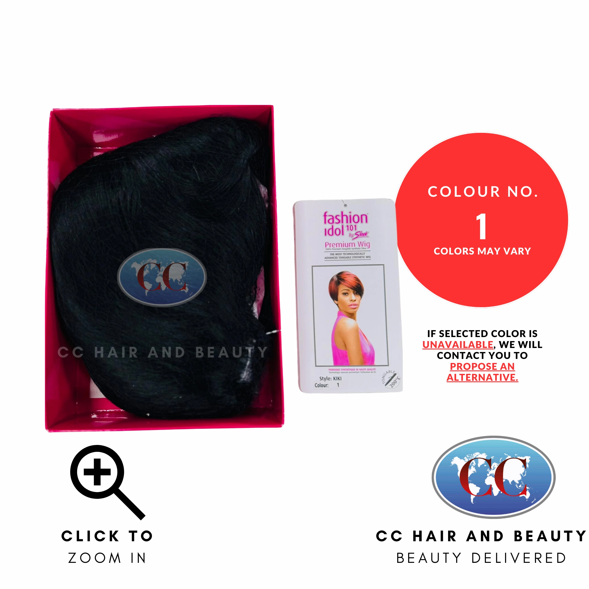 Sleek Fashion Idol Synthetic Premium Wig - Kiki