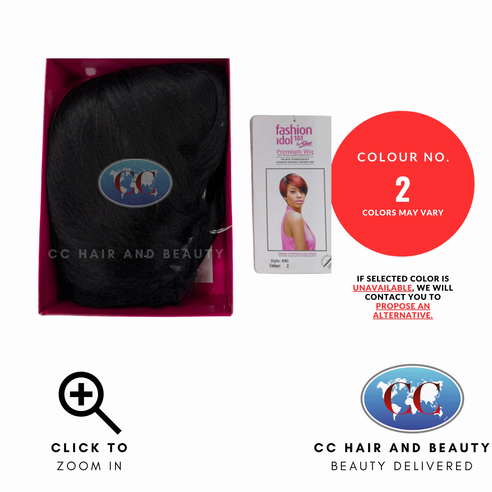Sleek Fashion Idol Synthetic Premium Wig - Kiki