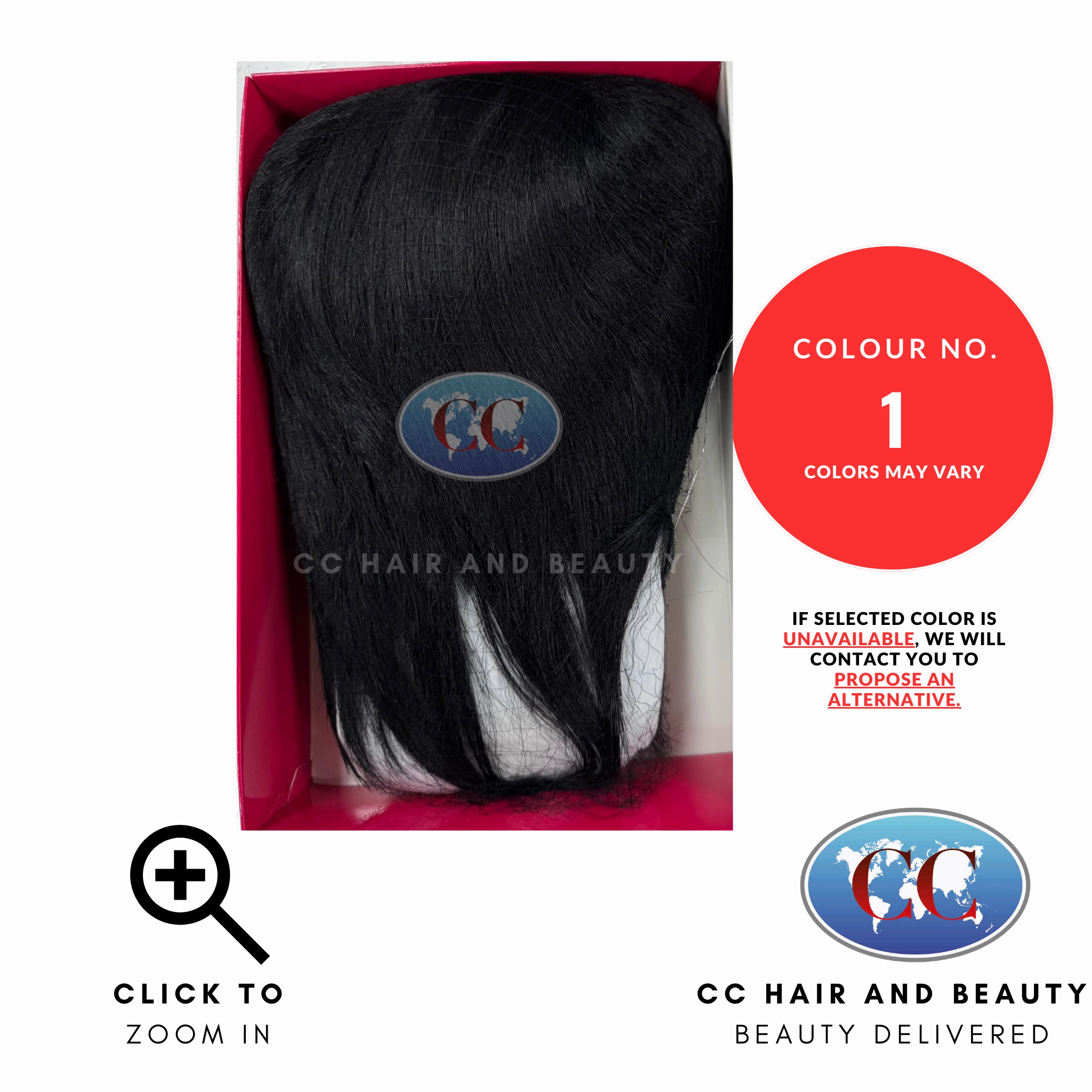 Sleek Synthetic Hair Wig Fashion - Nia