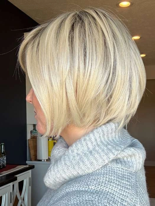 Smooth Cut Bob | Synthetic Lace Front Wig (Mono Top)