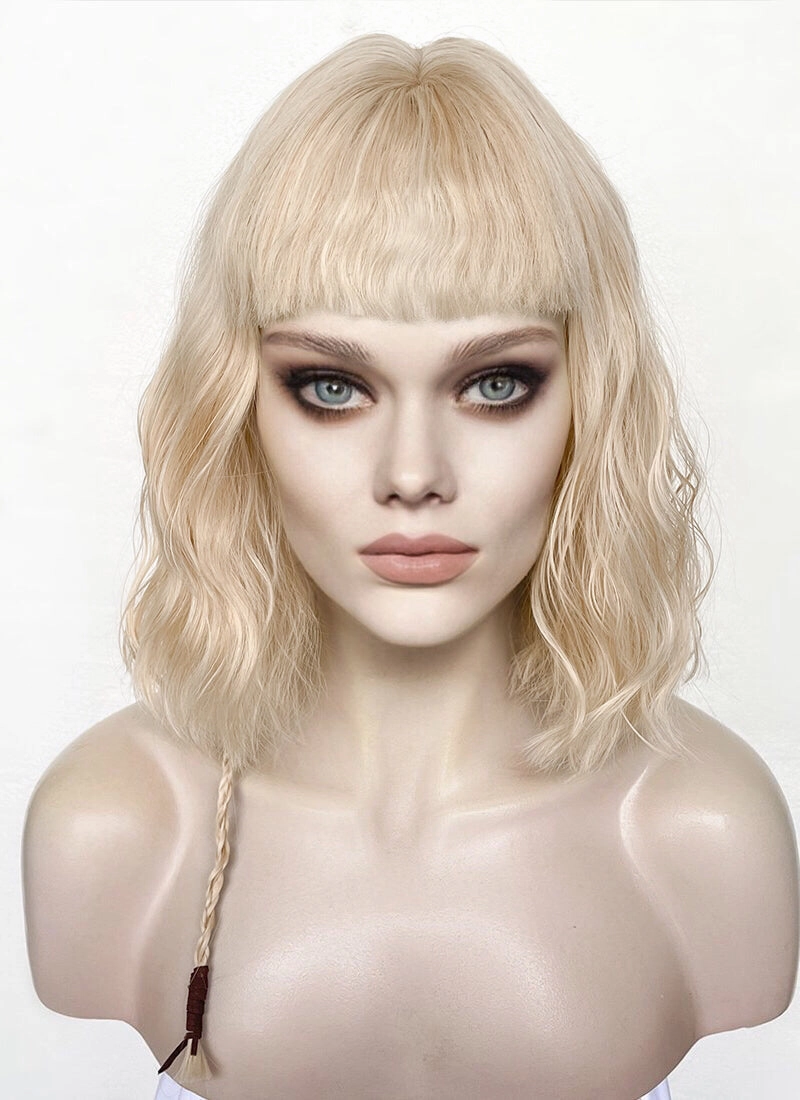 Star Wars Ahsoka Shin Hati Blonde Wavy Synthetic Hair Wig TB1661