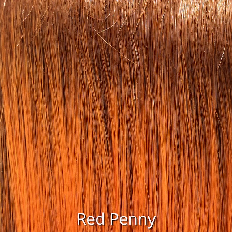 Straight Press 18 in Red Penny (Monofilament Top) - Caf Collection by BelleTress ***CLEARANCE***