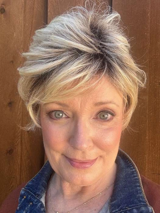 Swept Back Short Cut | Synthetic Wig (Basic)