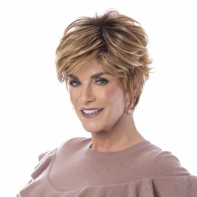 Vivacious Wig by Toni Brattin | Heat Friendly Synthetic Hair | Large Cap