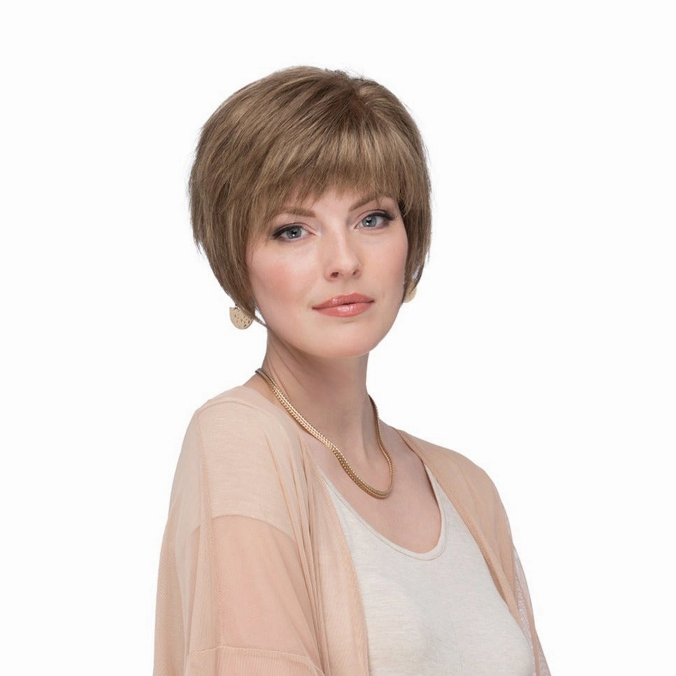 Vivid French 6" Remi Human Hair Topper - Radiant Pieces Collection by Estetica Designs