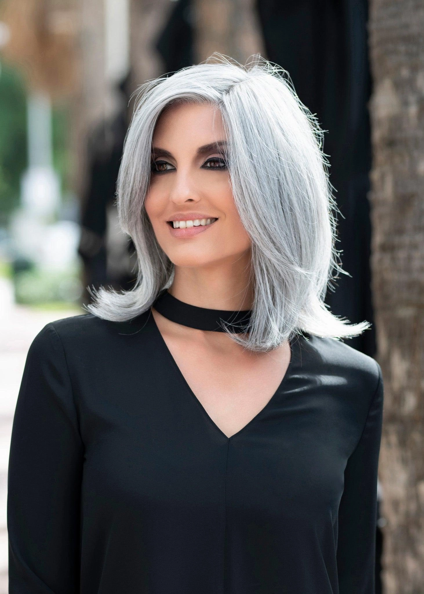 Zoey Wig by Envy | Human Hair Blend (Hand-Tied Lace Front Mono Top)